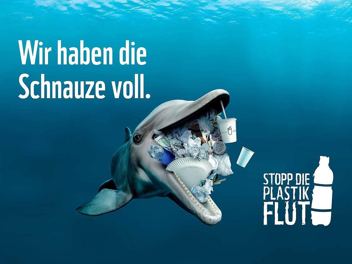 Stopp die Plastikflut © WWF
