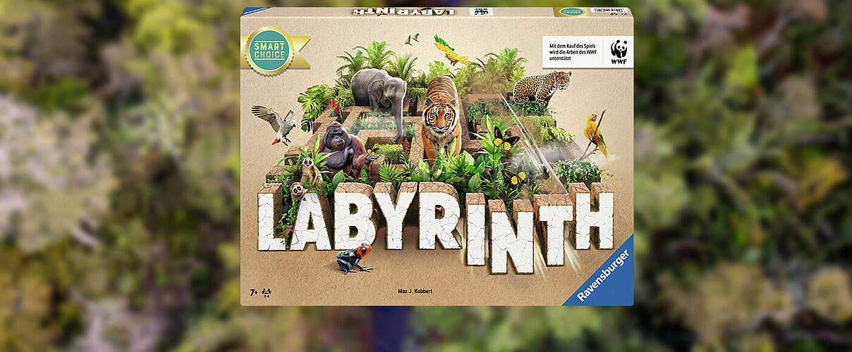 Labyrinth-Spiel von WWF und Ravensburger 