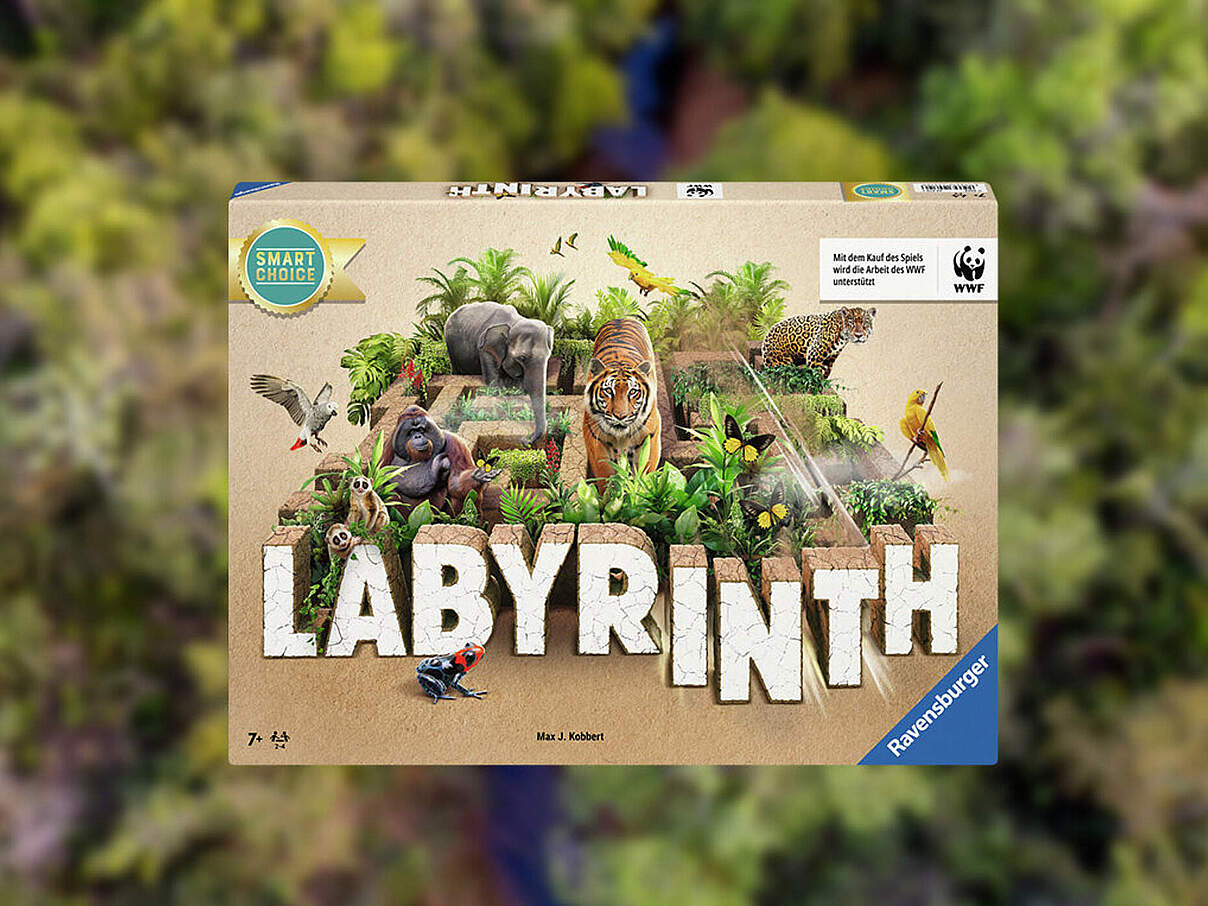 Labyrinth-Spiel von WWF und Ravensburger 