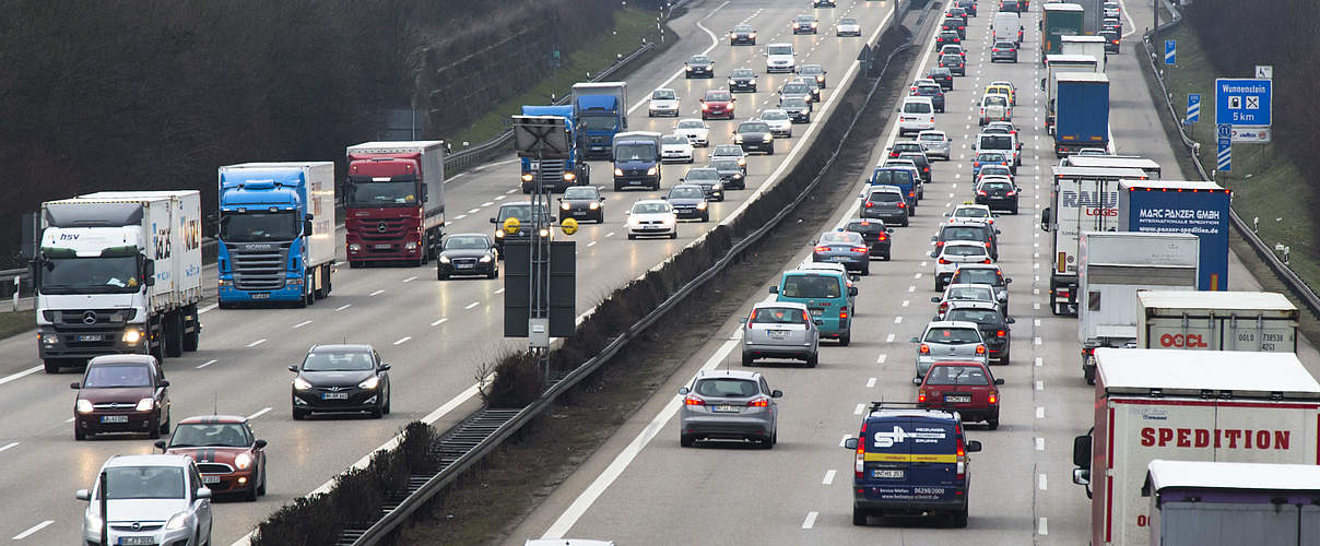 Autobahnstau © Ralph Frank / WWF