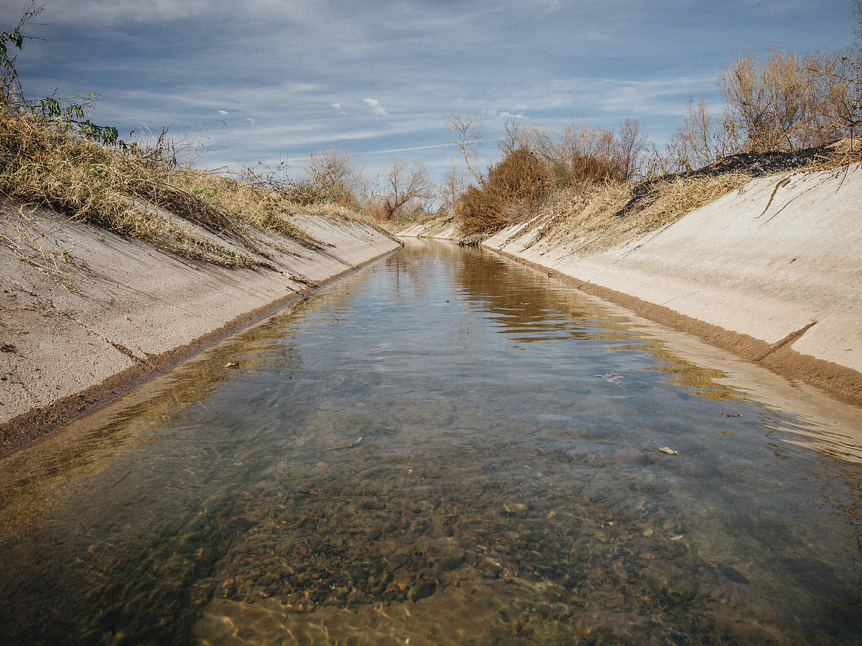 Bewässerungskanal in Mexiko © Day's Edge / WWF-US