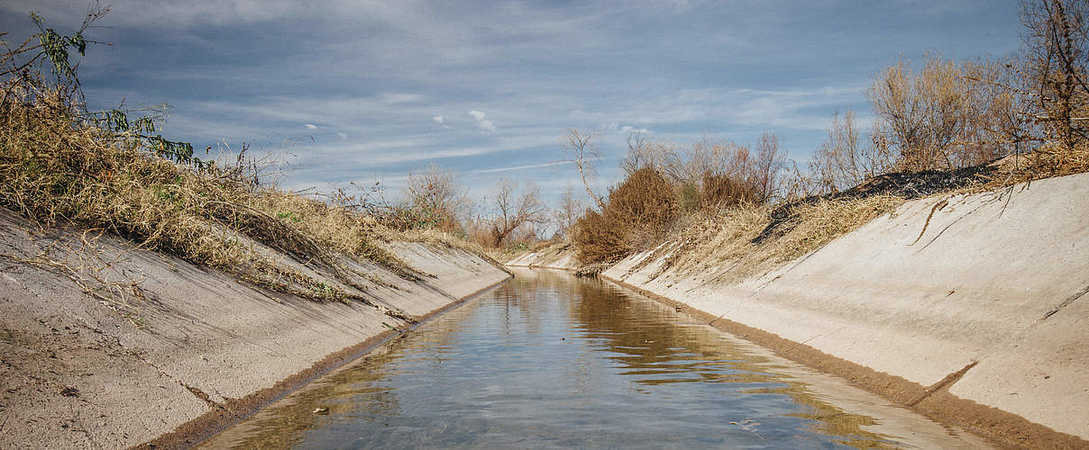 Bewässerungskanal in Mexiko © Day's Edge / WWF-US