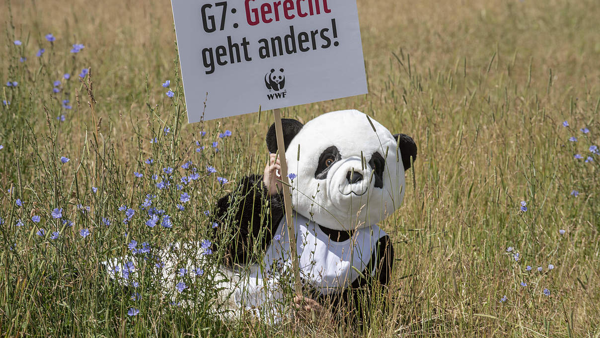 G7 Demo in München im Juni 2022 © Wolfgang Maria Weber / WWF
