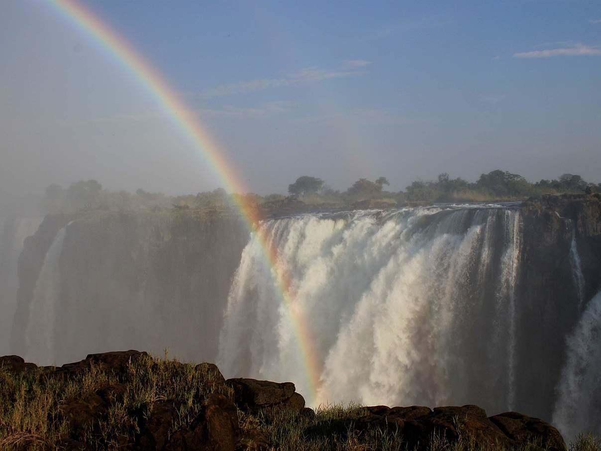 Die Viktoriafälle in Simbabwe © May Hokan / WWF