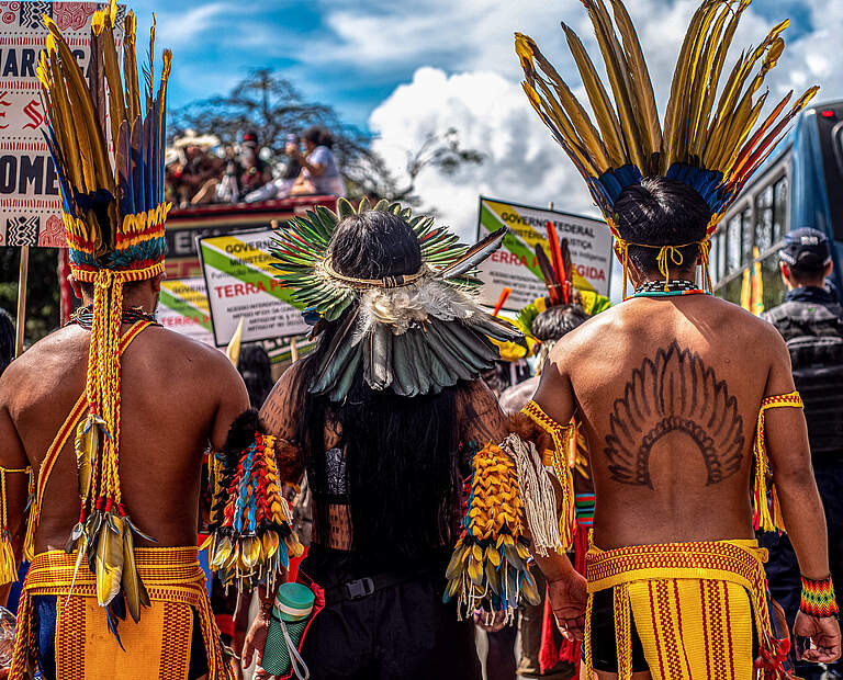 Indigenes Protestcamp 2024 in Brasilien © Jacqueline Lisboa