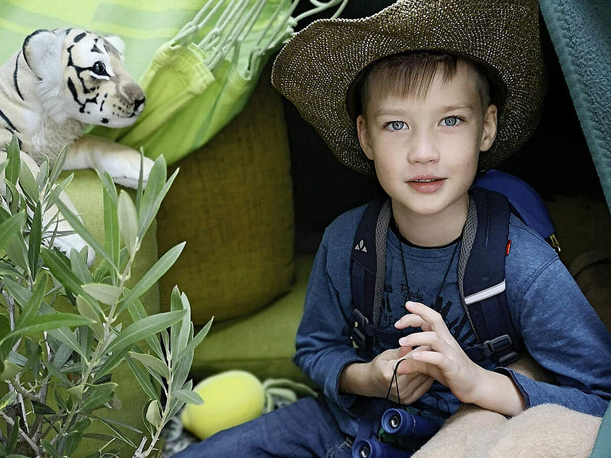 Baut euch ein eigenes Dschungel-Camp