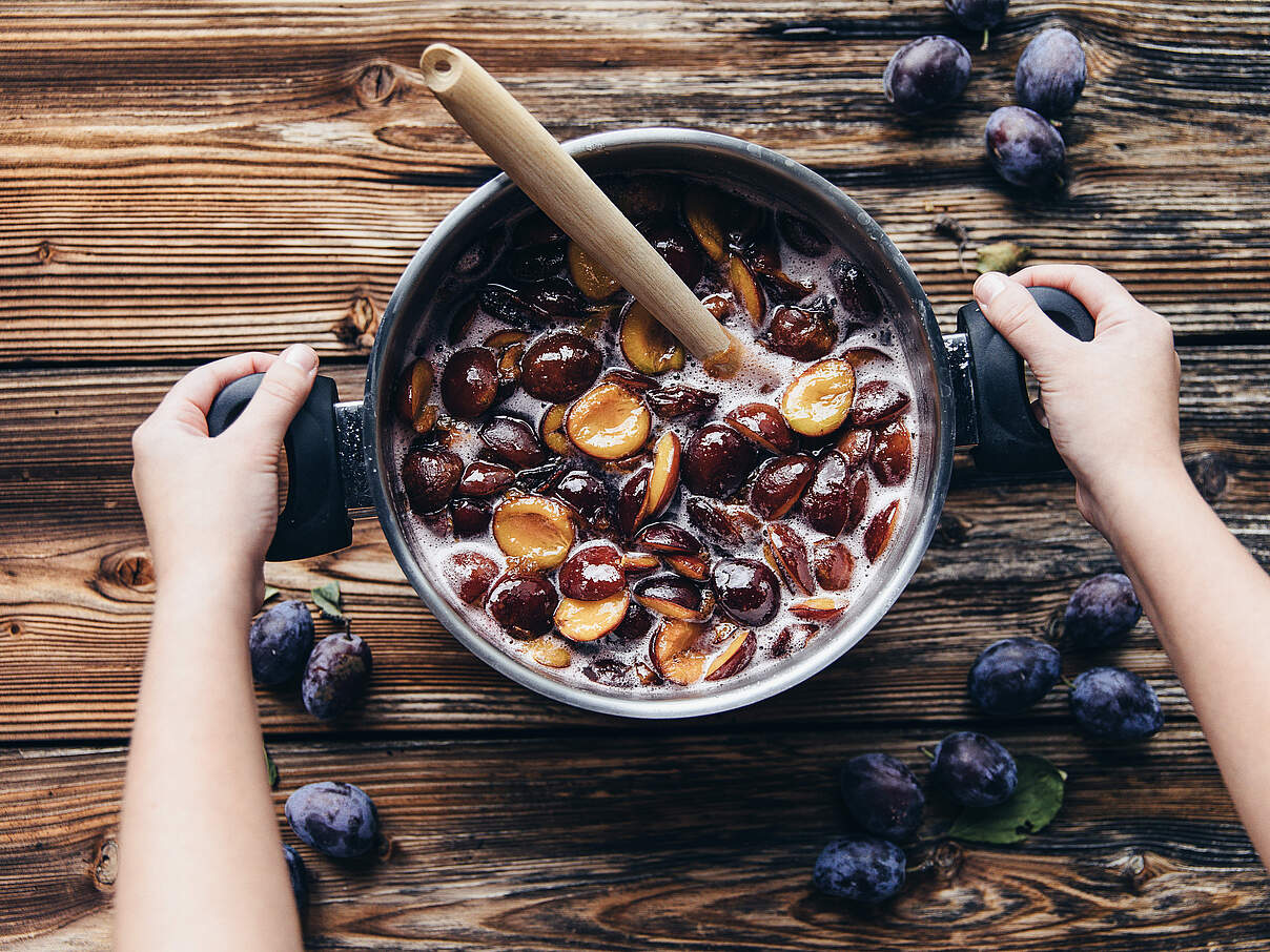 Pflaumen einkochen