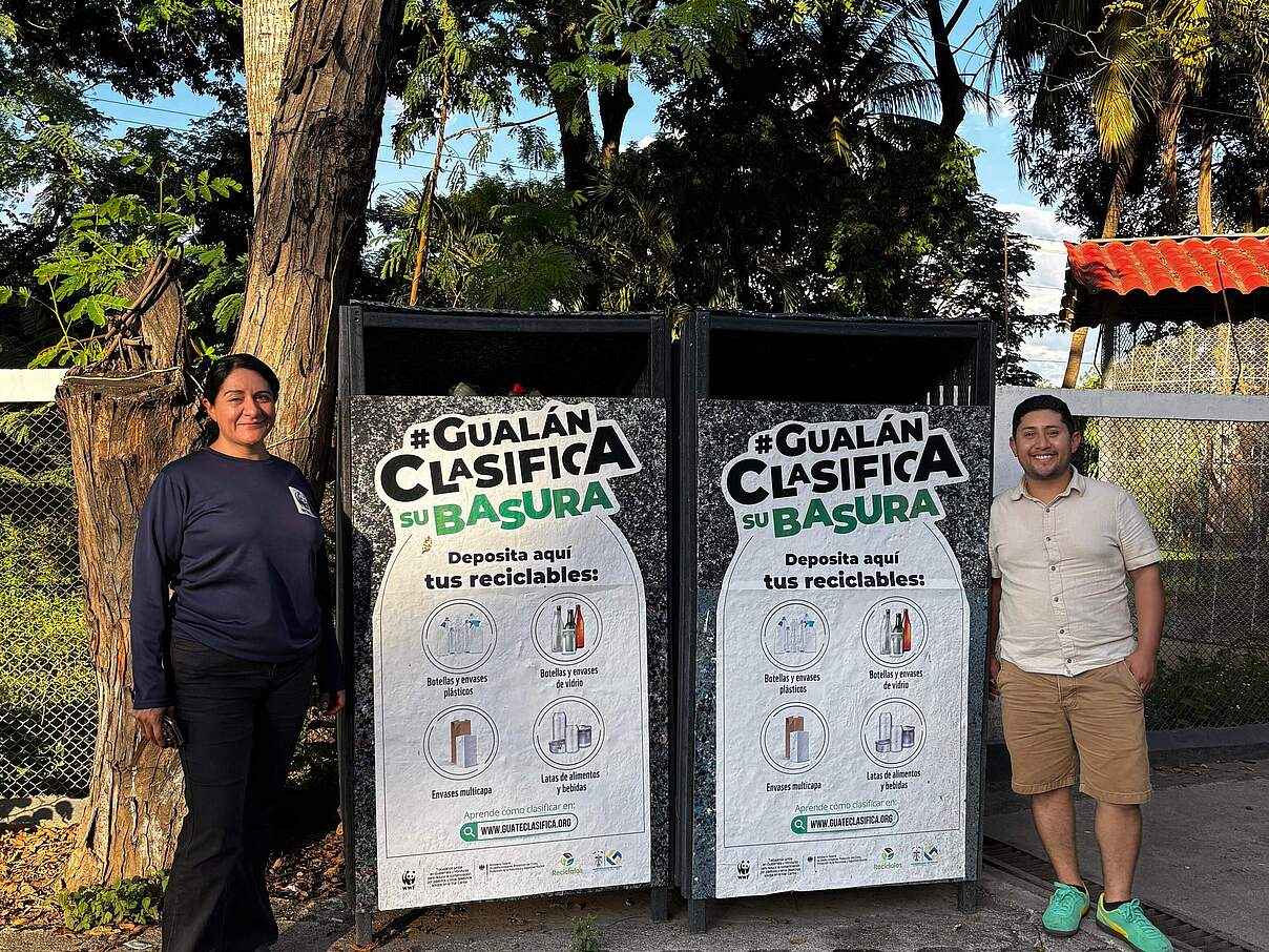 Teresa Calderon koordiniert Maßnahmen zwischen Recyclingunternehmen und Müllsammler:innen