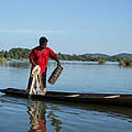 Fischer auf dem Mekong © Nicolas Axelrod / Ruom / WWF