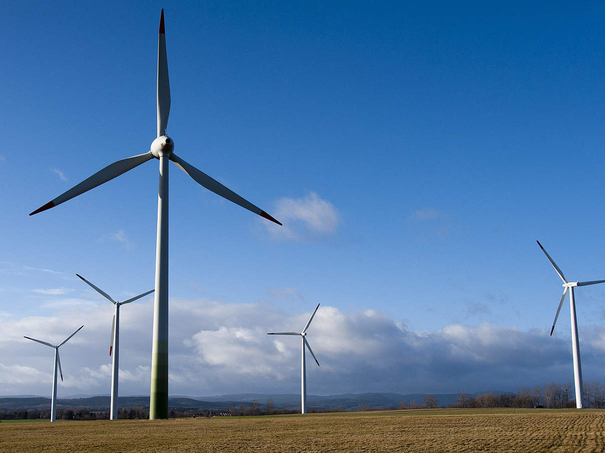 Windkraft in Deutschland © Ralph Frank / WWF