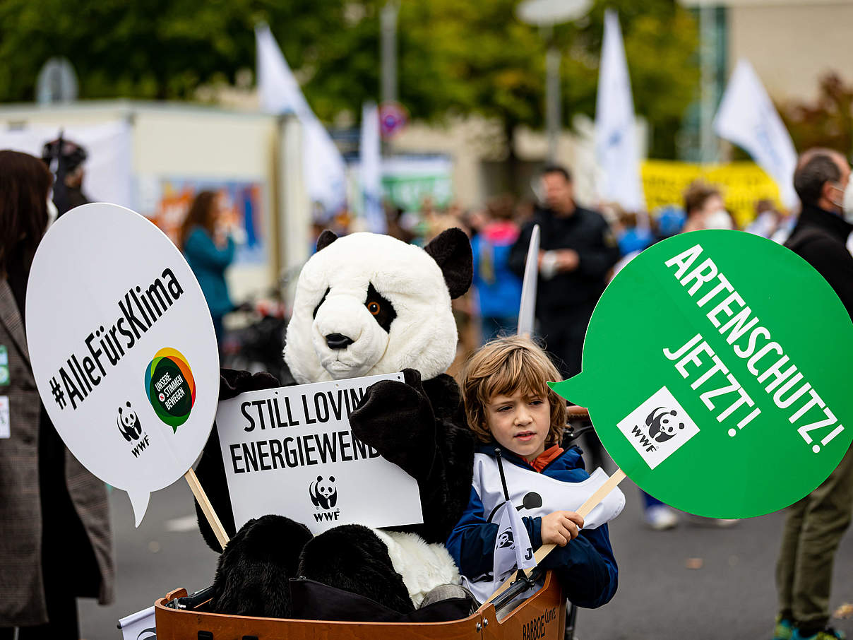 Klimastreik 2021 © Jörg Farys / WWF