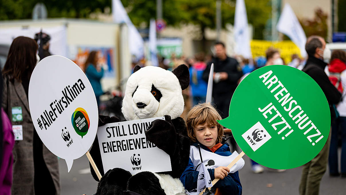 Klimastreik 2021 © Jörg Farys / WWF