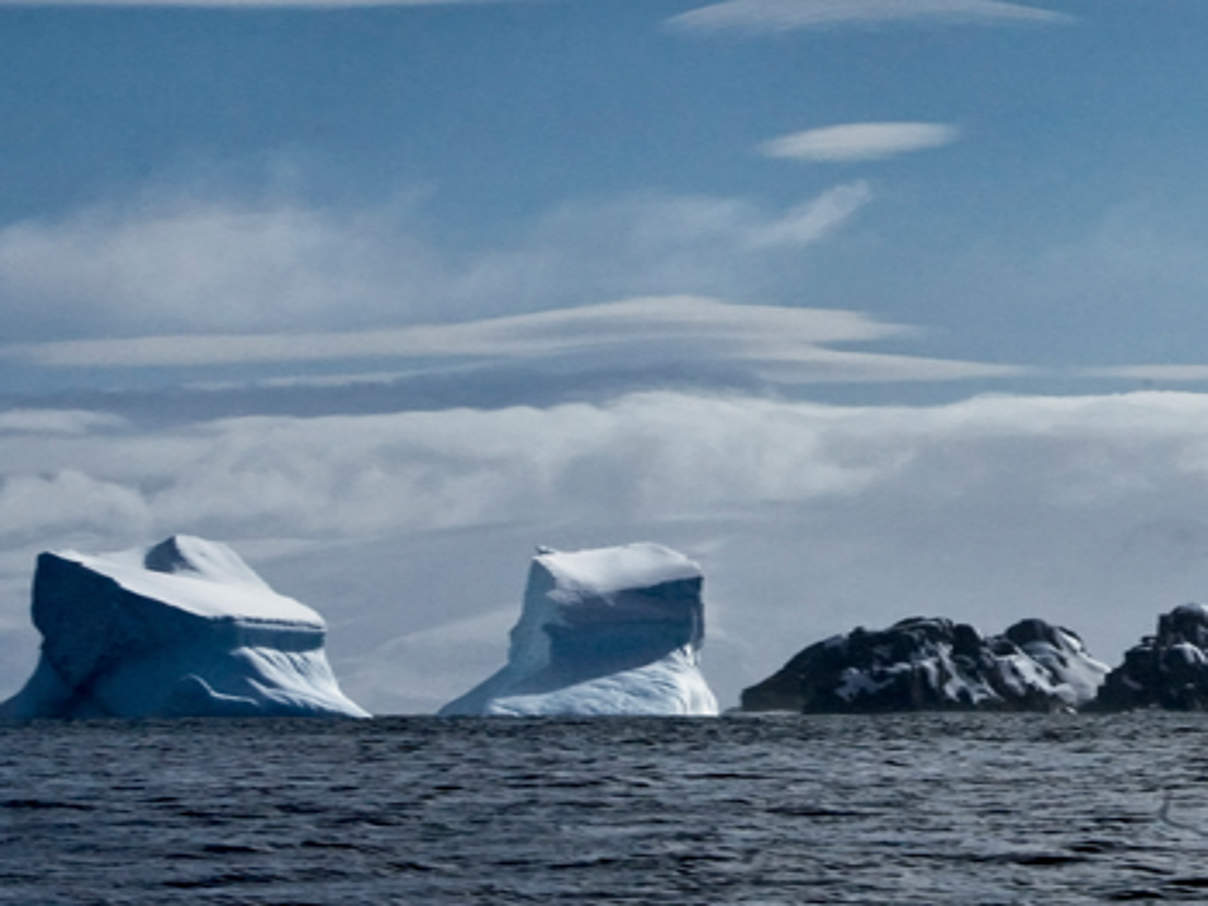 Eisberge in der Antarktis © Michael Poliza / WWF