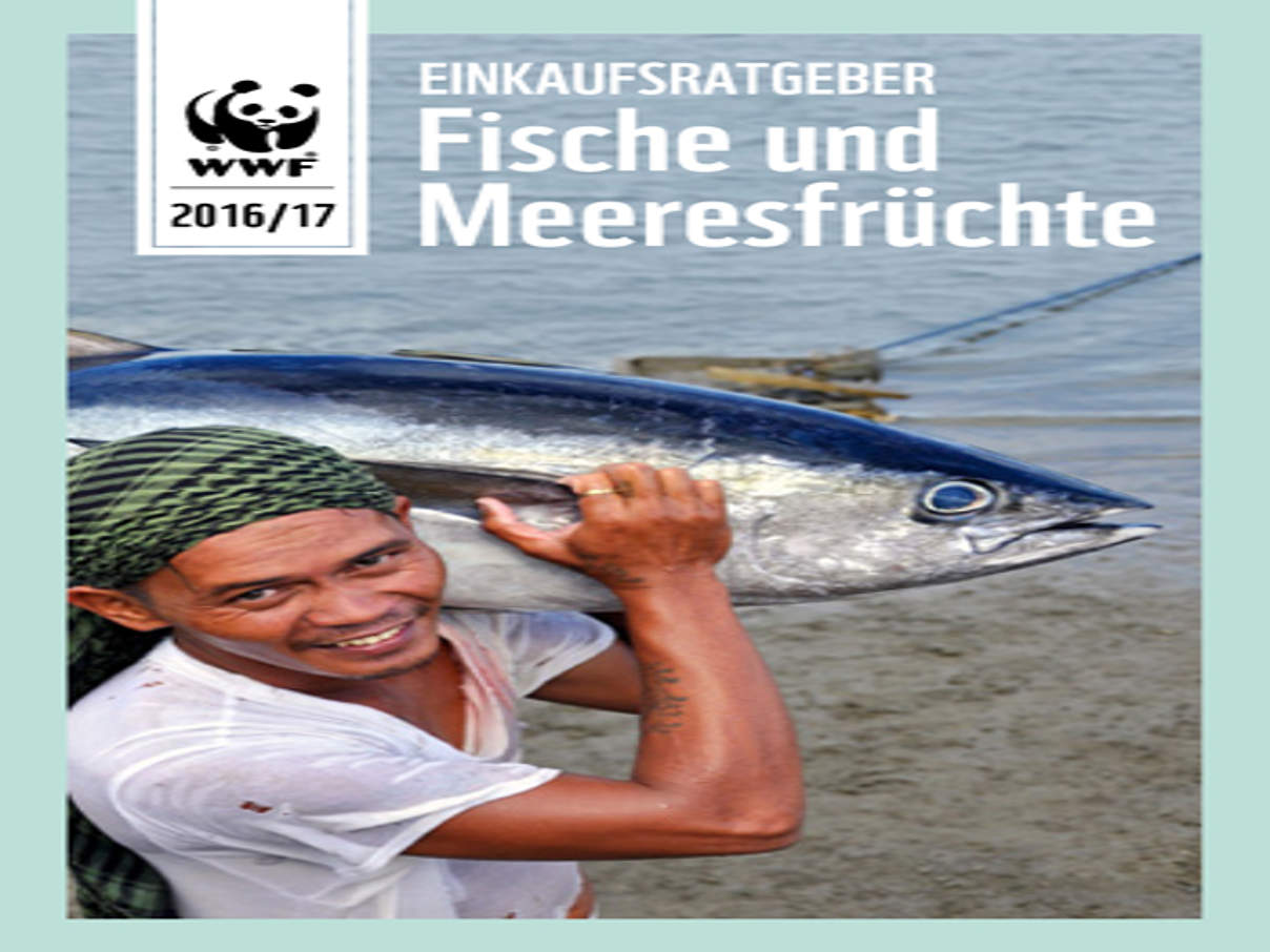 WWF-Einkaufsratgeber Fische und Meeresfrüchte © WWF