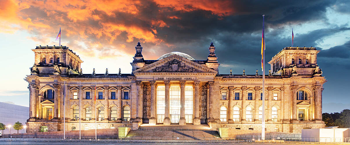 Das Reichstagsgebäude in Berlin © Tomas Sereda / Thinkstock