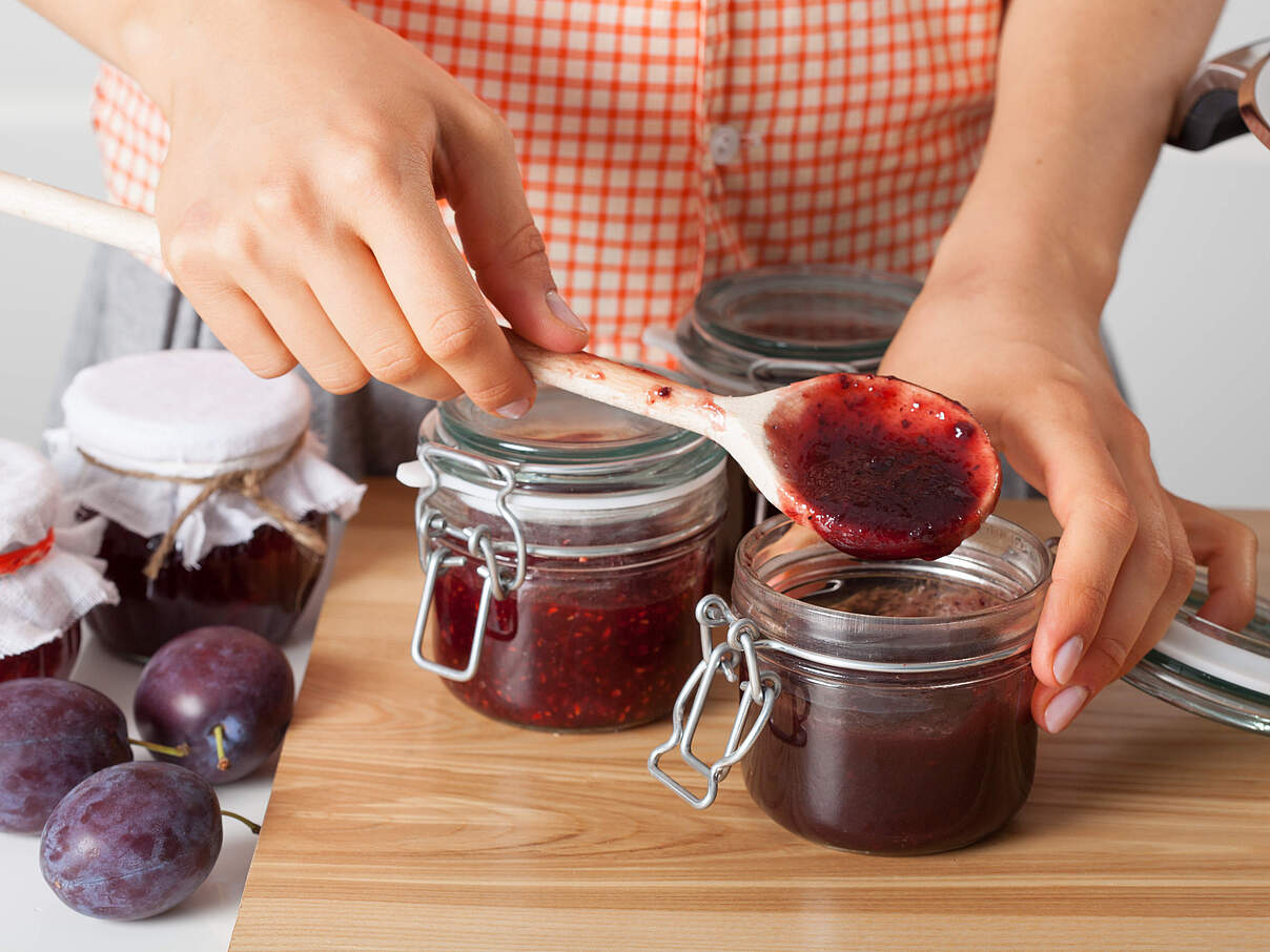 Selbst gemachte Marmelade