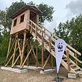 Beobachtungskanzel in Drammendorf 