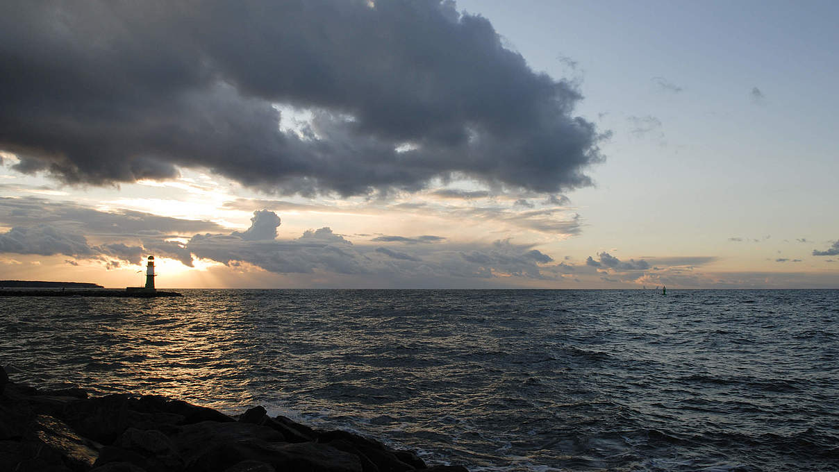 Ostseeküste bei Warnemünde © Ralph Frank / WWF