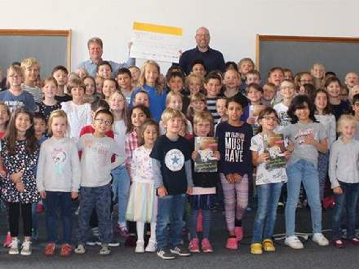 Schulspende für Roten Panda © Schule am alten Postweg Bremen Schulspende für Roten Panda © Schule am alten Postweg Bremen