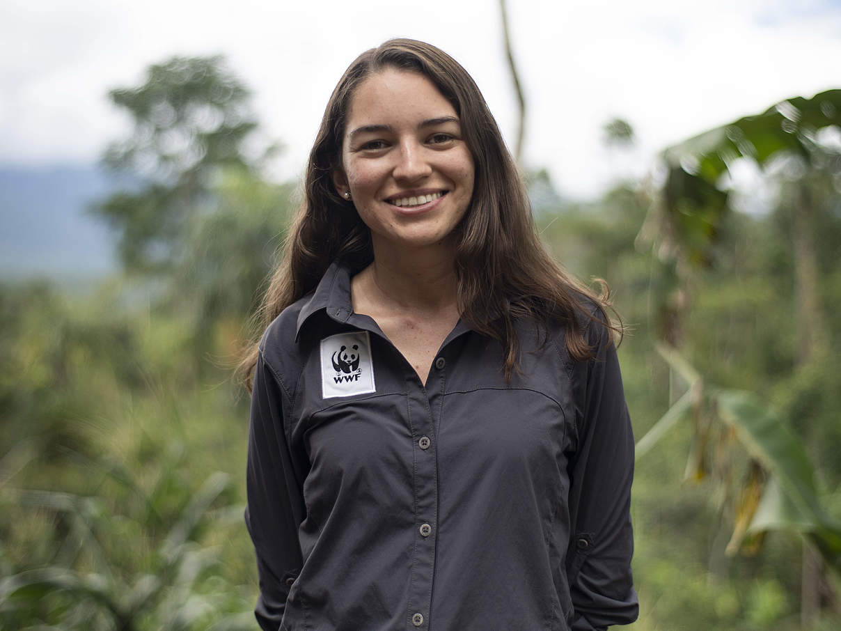 Victoria Mena, Projektleiterin beim WWF Ecuador © Gabriel Vanerio / WWF Ecuador