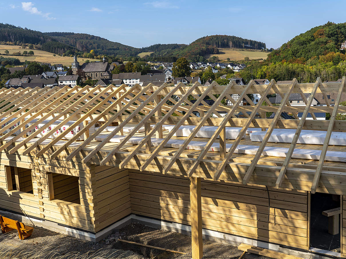 Holzhaus © Imago / Jochen Tack