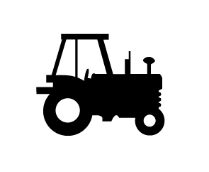 Traktor, Living Planet Report Icon Landwirtschaft
