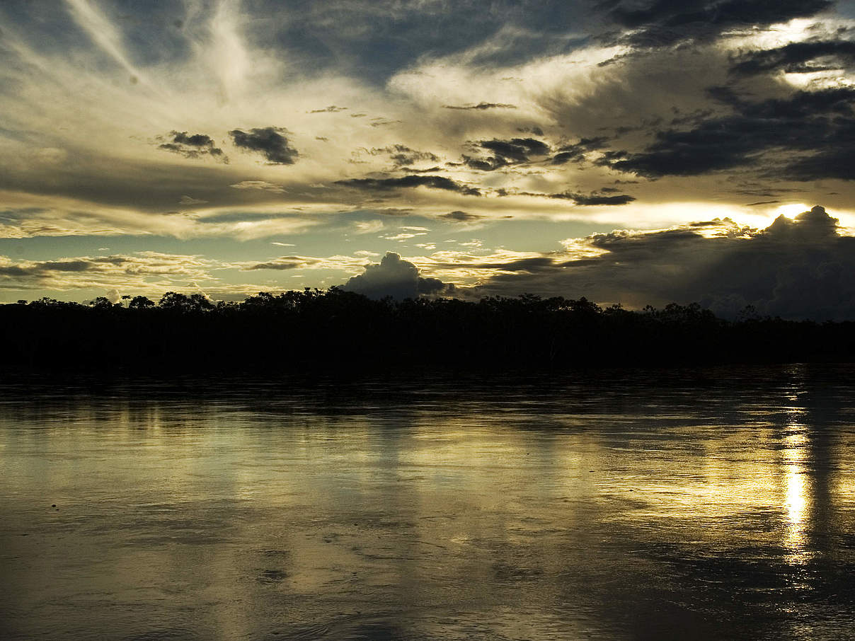 Der Fluss Putumayo in Kolumbien © Joana Toro / WWF-Colombia