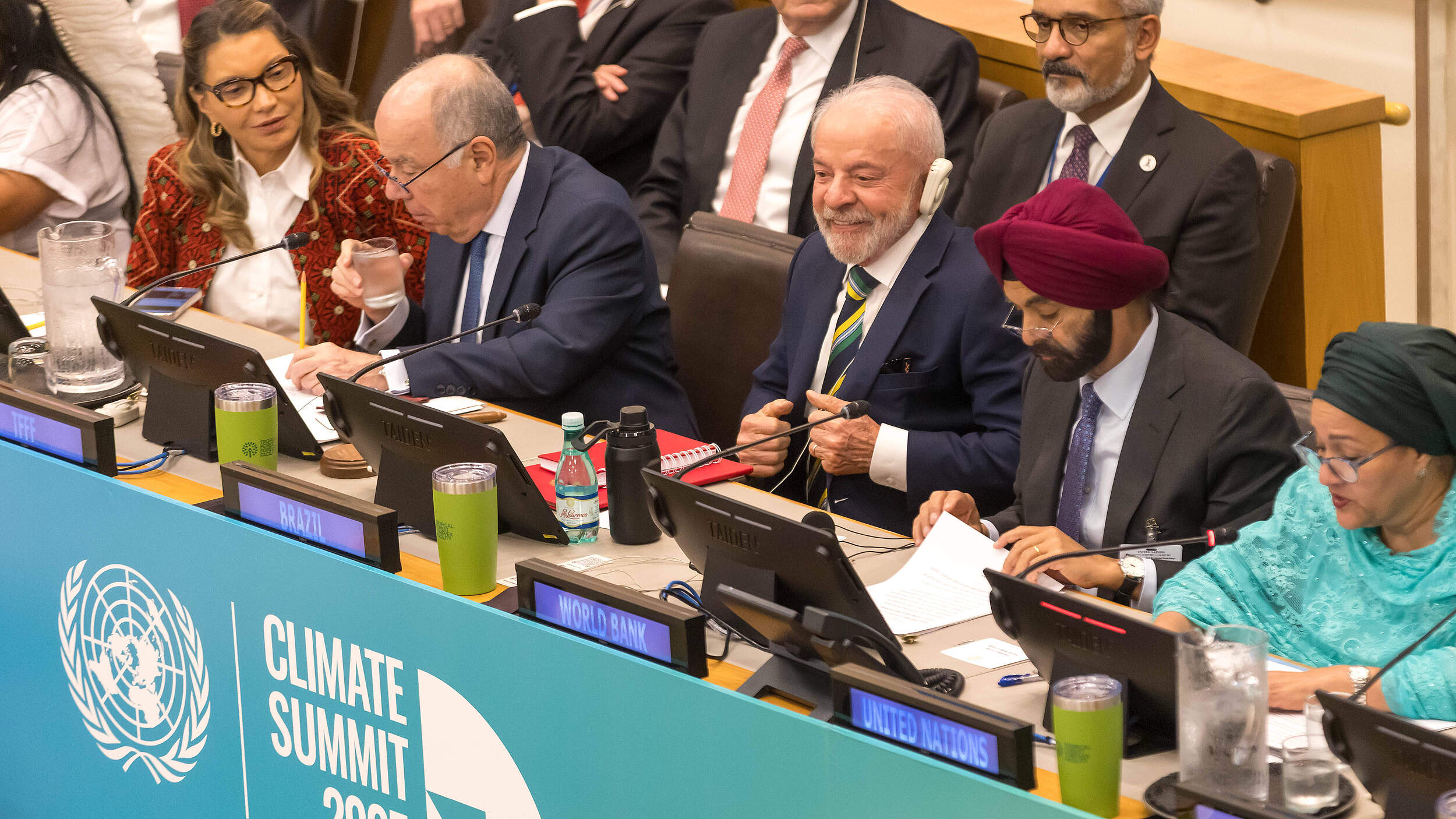 Brazilian President Luiz Inácio Lula da Silva during the Opening Session of the Meeting on the Tropical Forests Forever Fund (TFFF)