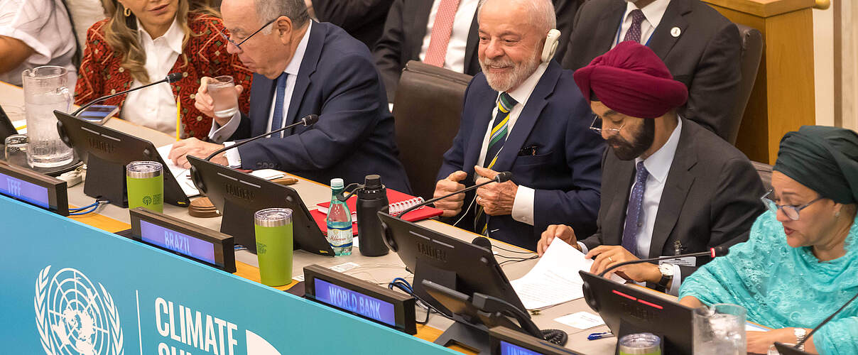 Brazilian President Luiz Inácio Lula da Silva during the Opening Session of the Meeting on the Tropical Forests Forever Fund (TFFF)