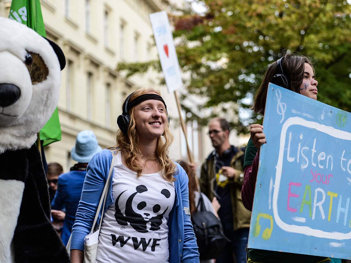 Die WWF Jugend will verändern! © Peter Jelinek Die WWF Jugend will verändern! © Peter Jelinek