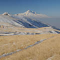 Kaukasus Gebirge im Schnee © Aurel Heidelberg / WWF Deutschland