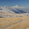 Kaukasus Gebirge im Schnee © Aurel Heidelberg / WWF Deutschland