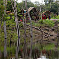 Siedlung am Amazonas © Clêiton Ramos / COIAB / WWF-Brasil / DSEI 