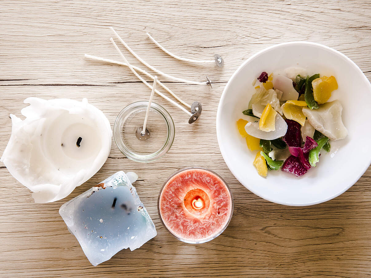 Neues aus Kerzenresten machen © iStock / GettyImages