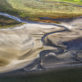 Wattenmeer Luftbild vom Watt mit Priel und Sandbank © Martin Stock