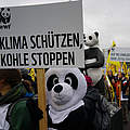 Der WWF beim Global Climate March in Berlin © WWF