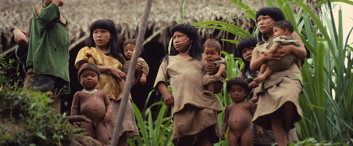 Yora/Yaminahua-Indigene in Peru © André Bärtschi / WWF