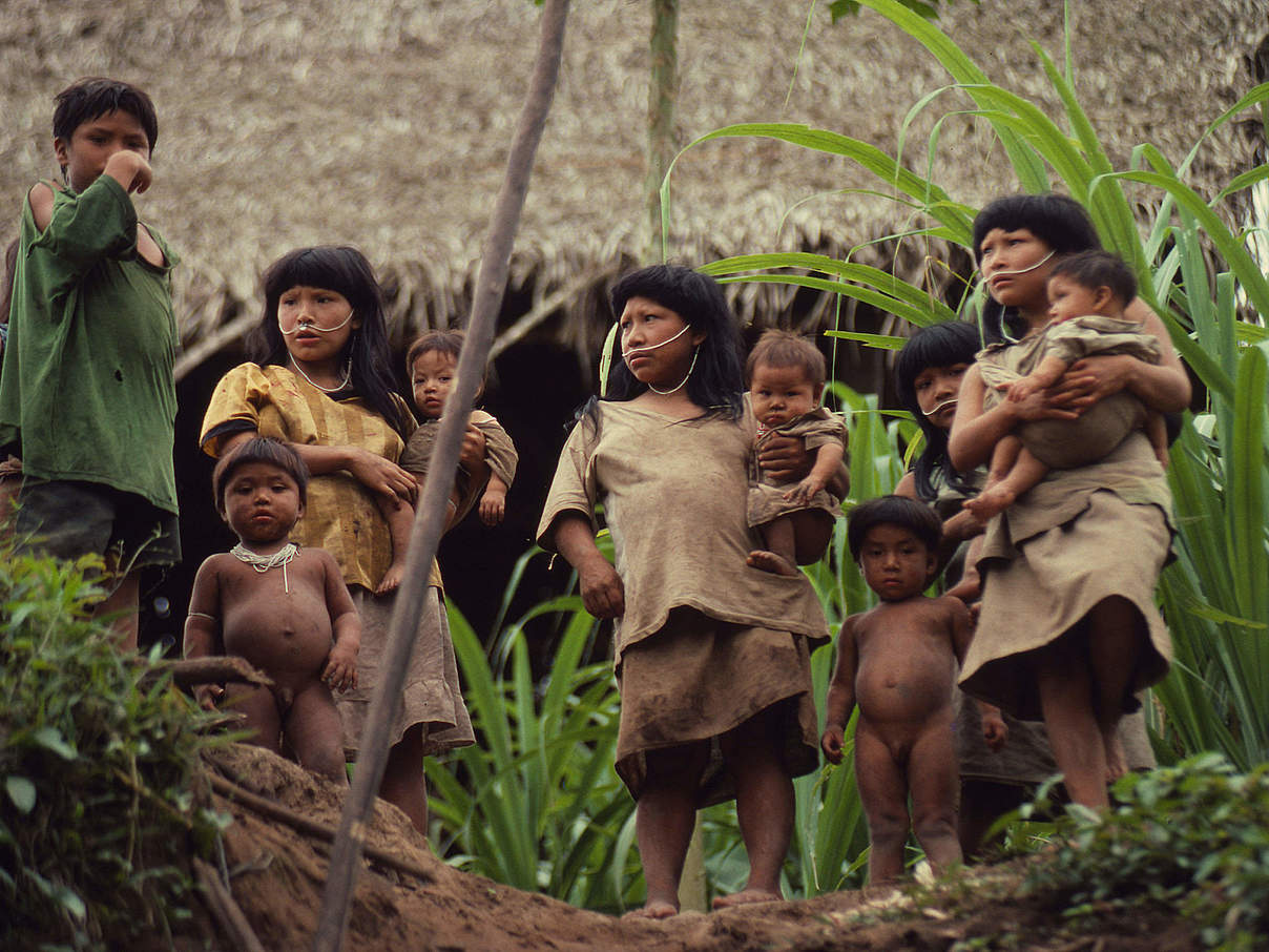 Yora/Yaminahua-Indigene in Peru © André Bärtschi / WWF