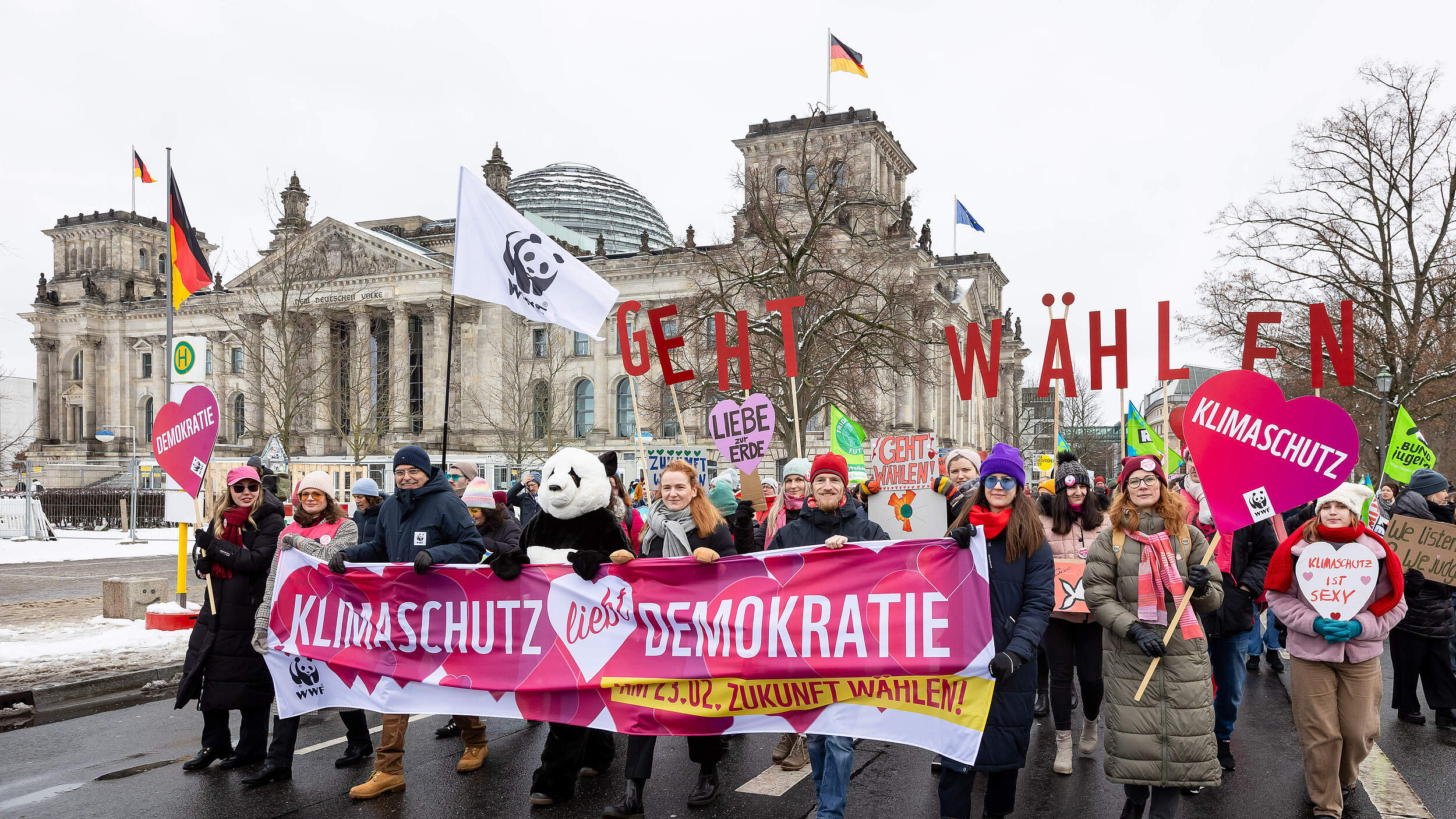 Klimastreik am 14.02.2025 © Joerg Farys