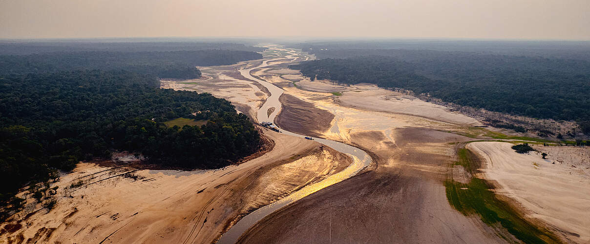 Rio Negro im Oktober 2023 © Jacqueline Lisboa / WWF Brazil