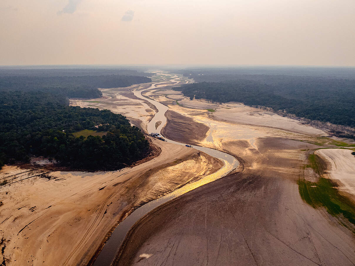 Rio Negro im Oktober 2023 © Jacqueline Lisboa / WWF Brazil