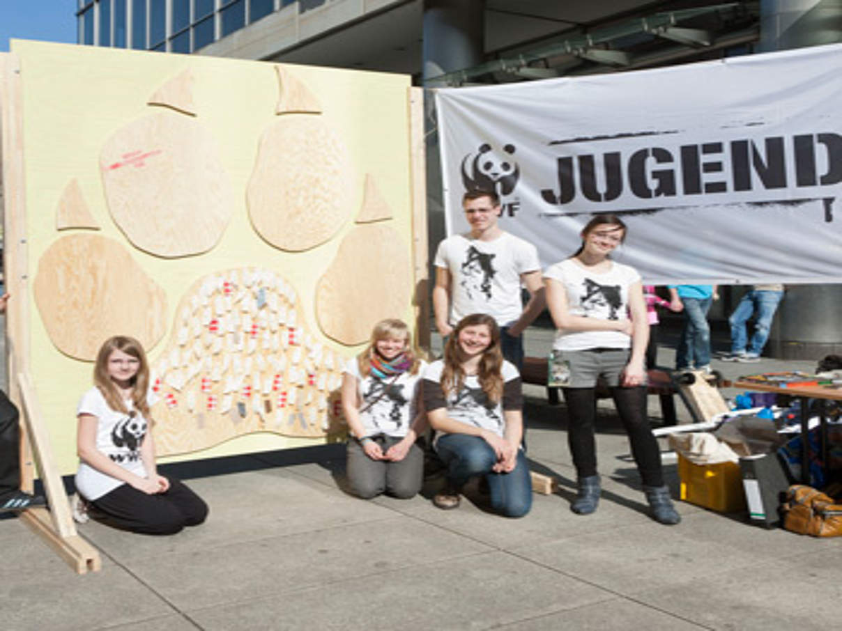 350 2012 03 24 JG 225 Wolfspfote Dresden c Jan Gutzeit WWF © Jan Gutzeit / WWF