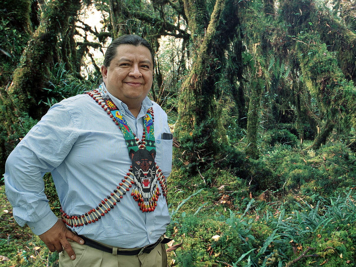 Juan Carlos Jintiach: Außenminister der Amazonasindianer © Sonja Ritter / André Bärtschi / WWF