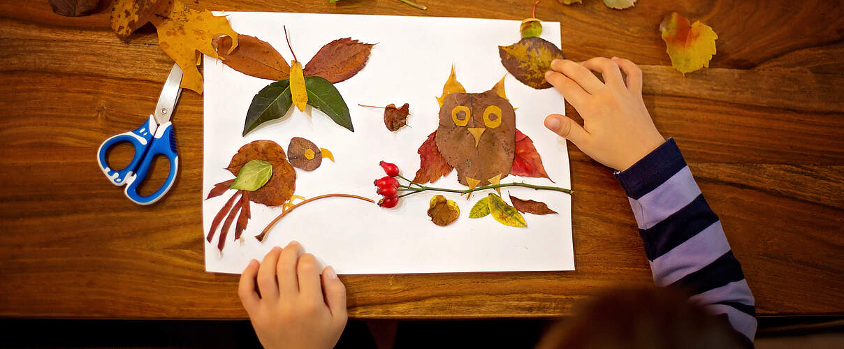 Basteltipp Blättertiere