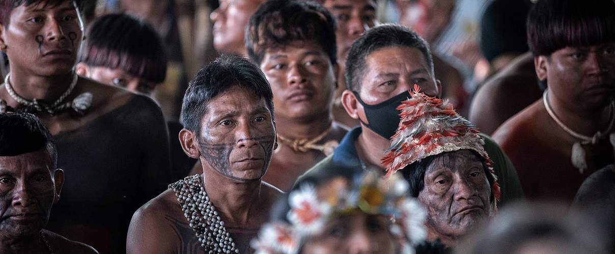 Wollen ihr Brasilien zurück: Indigenes Protestcamp 2022 © Jaqueline Lisboa / WWF