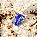 Plastikverpackung am-Strand © Greg Armfield / WWF