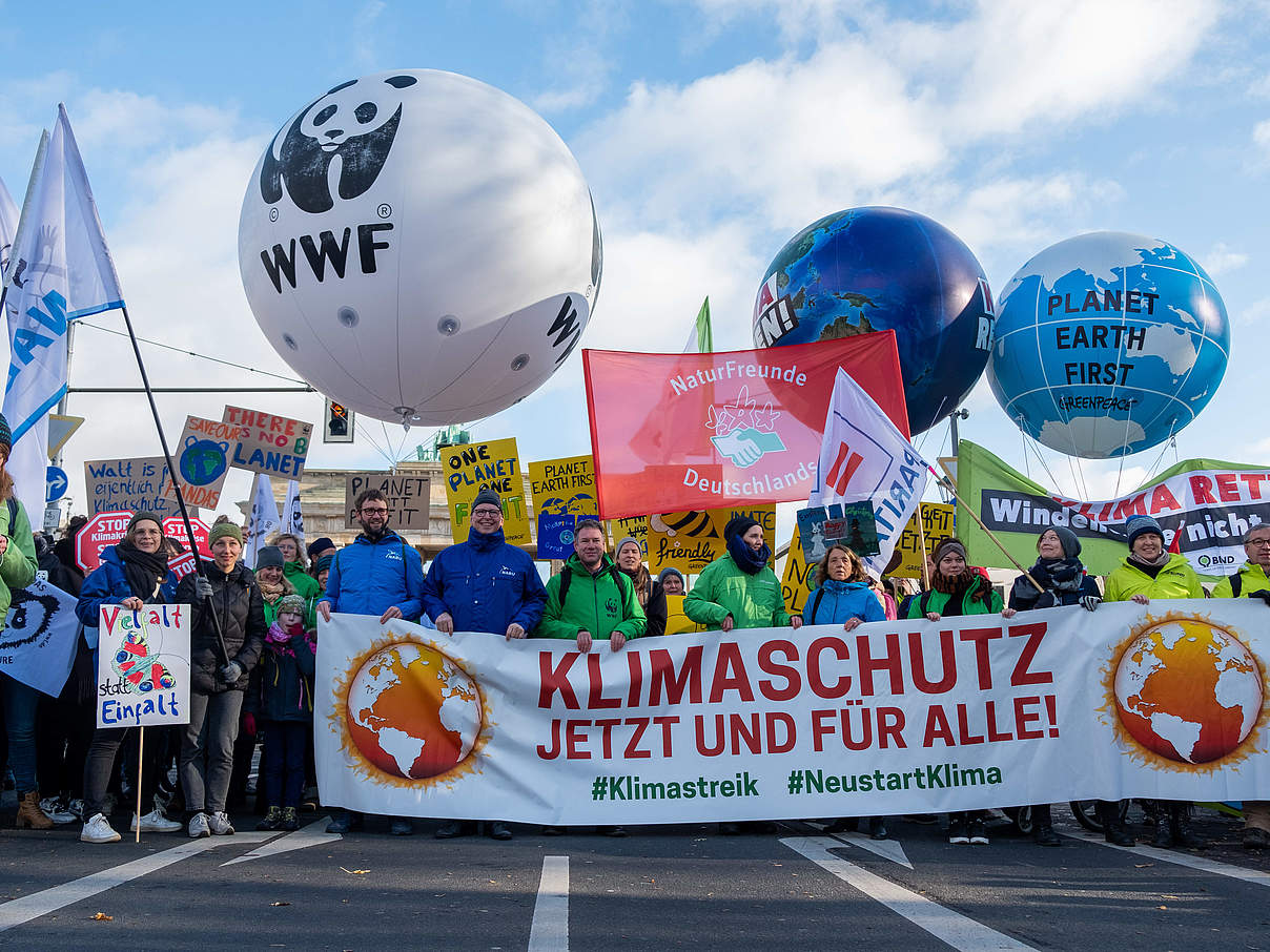 #fridays for future Klimademo in Berlin © Alexander Paul Brandes / WWF