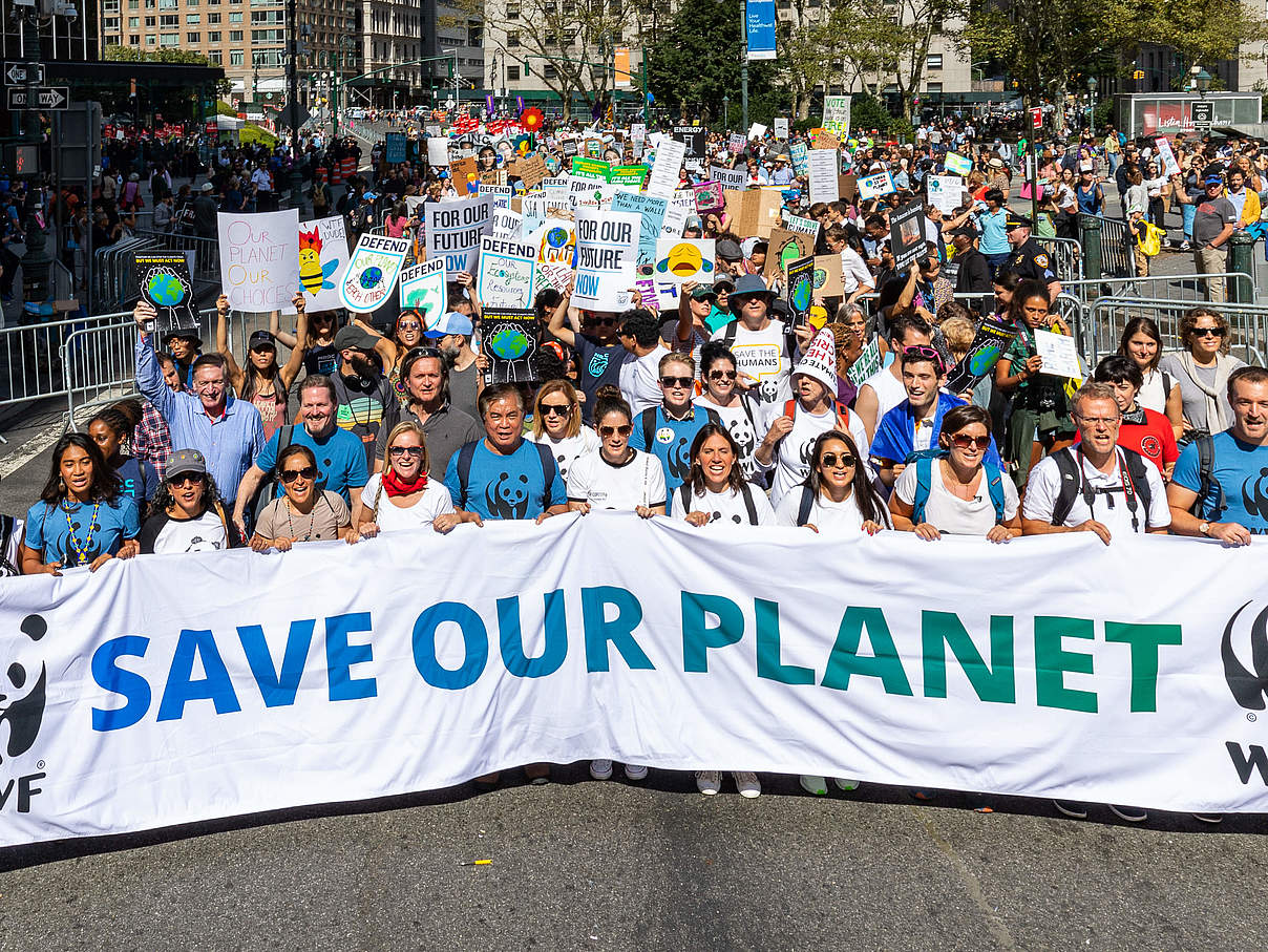 Climate March in New York © WWF-US / Keith Arnold