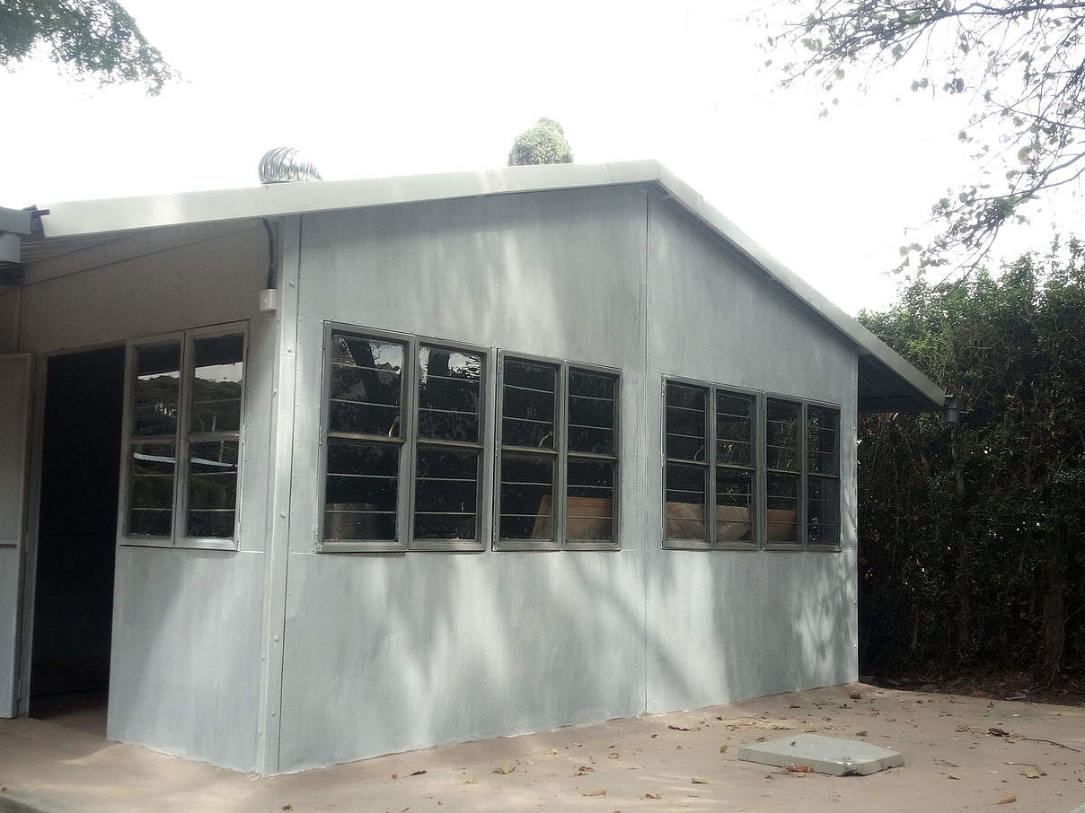 So werden die neuen Ranger-Stationen aussehen © Steel Structures Ltd, Kenya