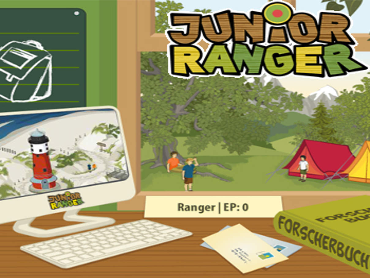 Die interaktiven Webseite „Junior-Ranger-Web“ von WWF und EUROPARC © EUROPARC Deutschland